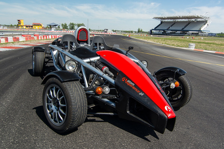 Driving behind the wheel of Ariel Atom on the track (3 laps)